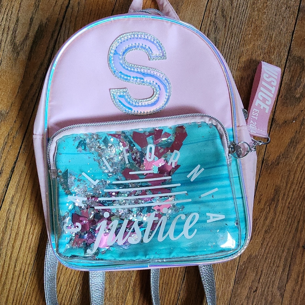 Justice "S" Mini backpack
